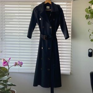 Khaite Trench Coat- Black